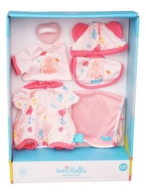 MANHATTAN TOY BABY STELLA WELCOME BABY ACCESSORY SET NWT